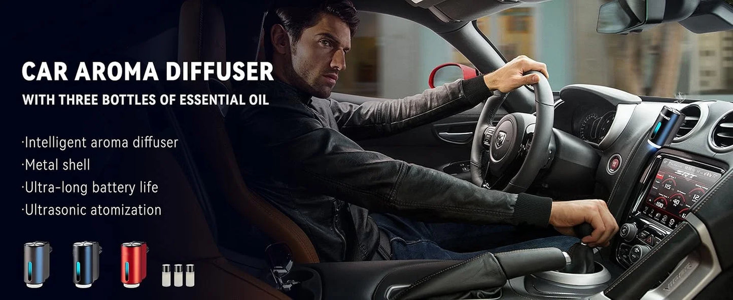 Car Zen Machine: The Chill Pill for Your Ride, Transforming Stinky Seats into Aromatic Retreats!