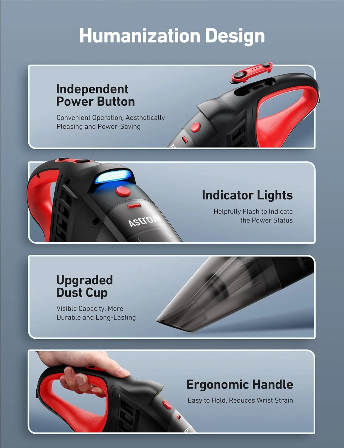 Dust Buster 3000: The Pocket-Sized Tornado That Fights Dirt in Your Car and Crumbs in Your Couch!