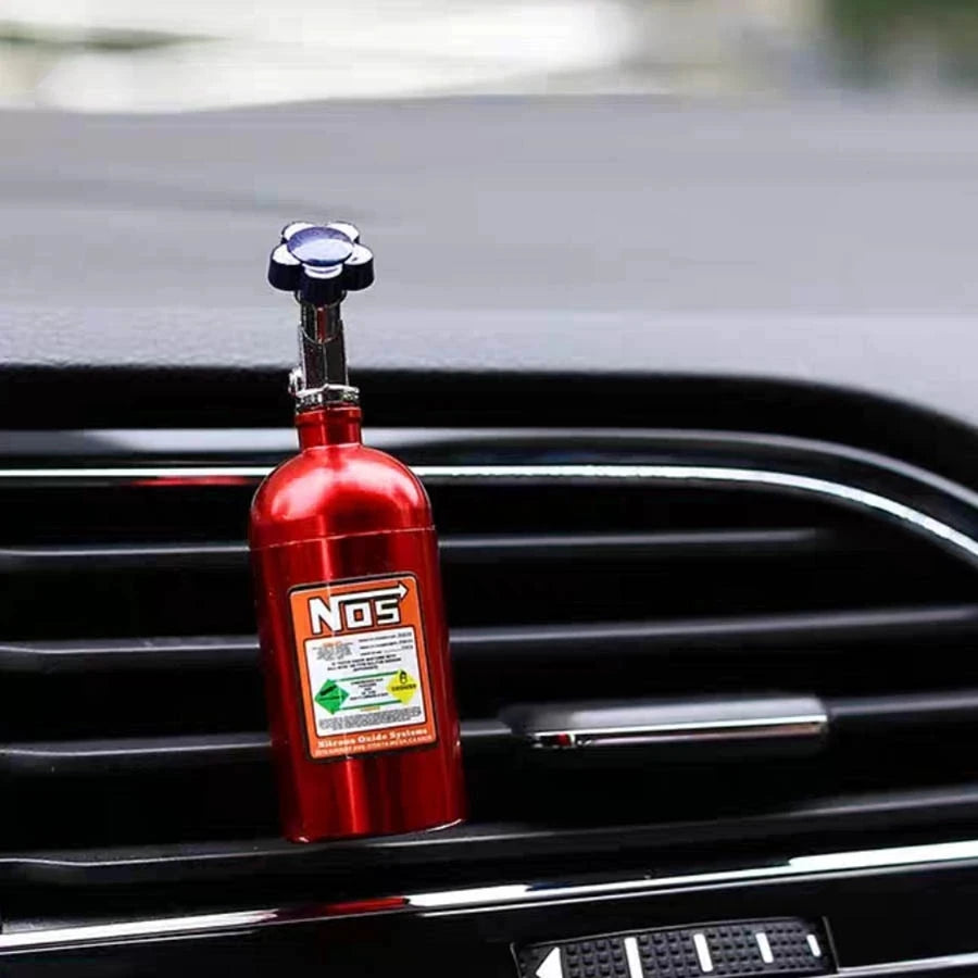 Hot Sale Car Air Freshener NOS Nitrogen Bottle Air Vent Aromatherapy Auto Aroma Outle Perfume Flavoring Fragrances Accessories