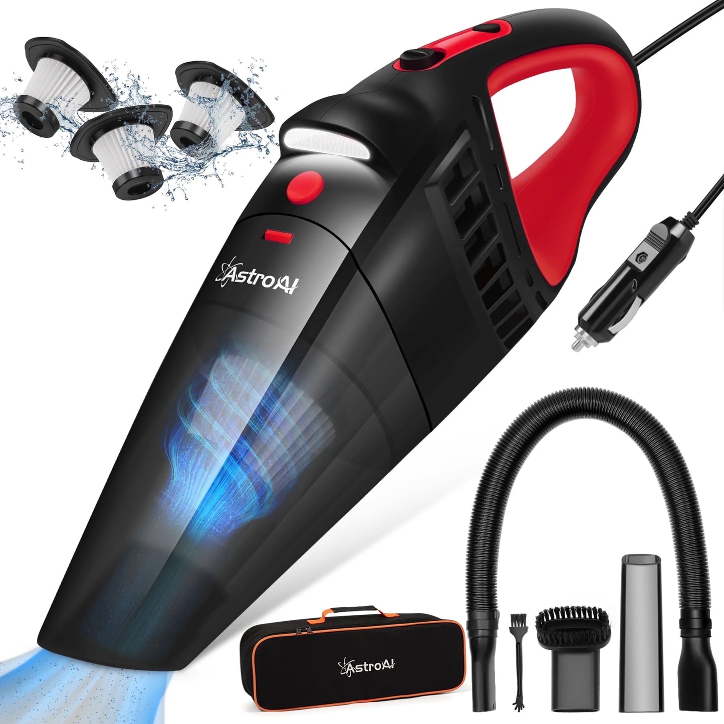 Dust Buster 3000: The Pocket-Sized Tornado That Fights Dirt in Your Car and Crumbs in Your Couch!