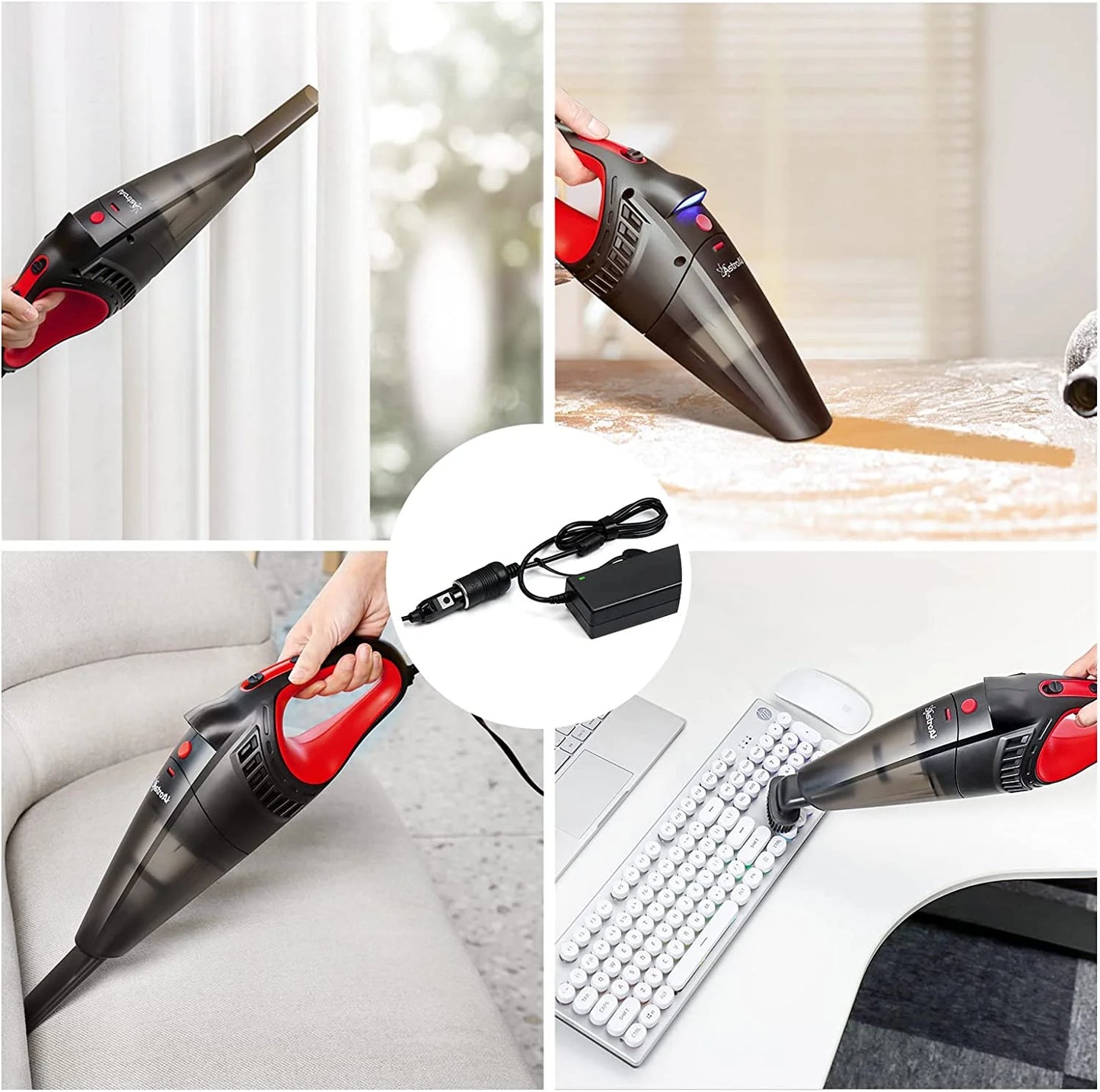 Dust Buster 3000: The Pocket-Sized Tornado That Fights Dirt in Your Car and Crumbs in Your Couch!
